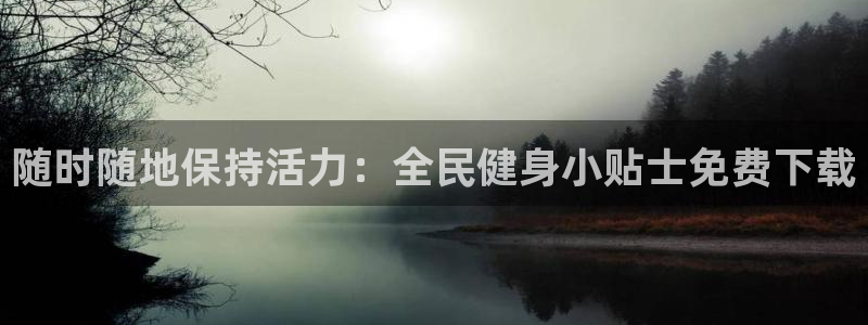 尊龙贴吧：随时随地保持活力：全民健身小贴士免费下载